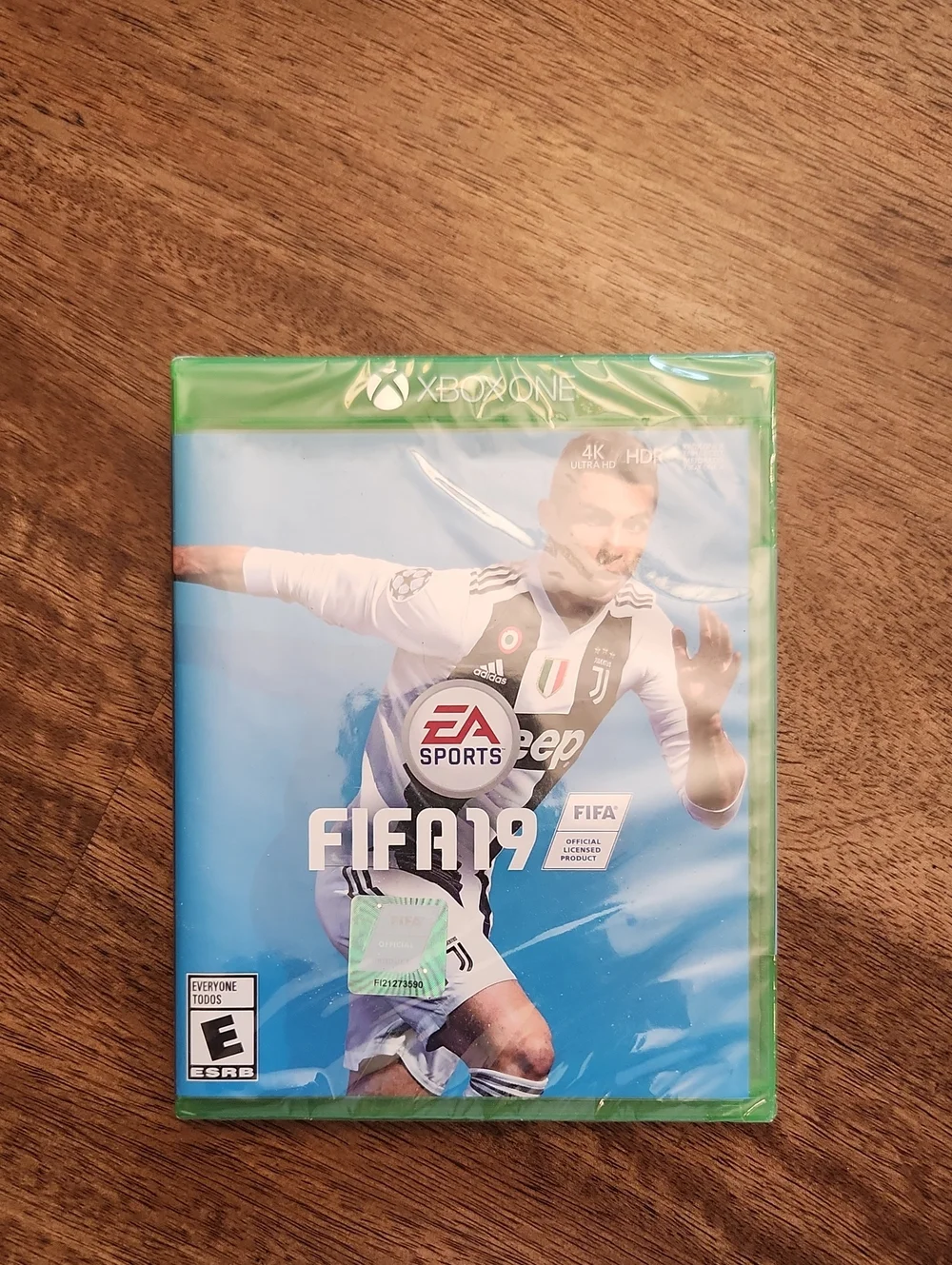 Xbox One FIFA 19 Video Game - Blue Cover